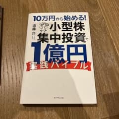 10万円から始める！小型株集中投資で1億円 実践バイブルのサムネイル
