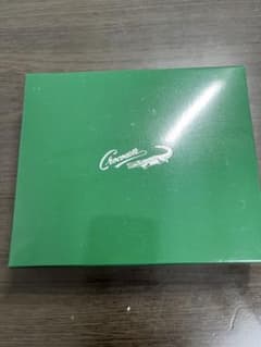 Crocodile 黒 二つ折り財布 レザーのサムネイル