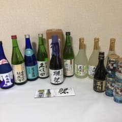 大変お得な日本酒セット 獺祭 磨き二割三分 久保田  千歳鶴 松竹梅 のサムネイル