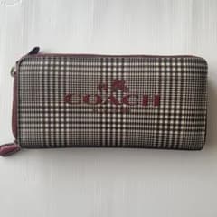 COACH 長財布 ラウンドファスナー　レディース　コーチ財布のサムネイル