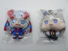 ウマ娘 シンデレラグレイ ゆるがおミニぬい オグリキャップ タマモクロス ウマ娘 シンデレラグレイ ゆるがおミニぬい オグリキャップ