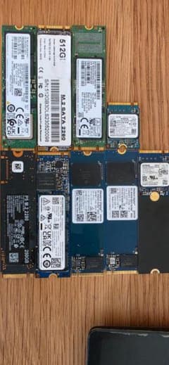 M.2 SSD 9枚セット まとめ売り ジャンク品のサムネイル