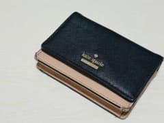 Kate Spade カードケース ブラック/ベージュのサムネイル