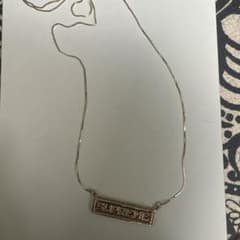 supreme 14k name plate gold pendantのサムネイル