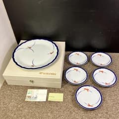 未使用 香蘭社 蘭 ケーキセット プレート お皿 大皿 Sh0521-06 - メルカリ