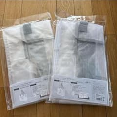 ☆新品未開封　スリーコインズ　クリアバック　大容量　クリアボックスバッグ 収納のサムネイル