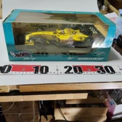 ホットウィール製1／18スケール、ジョーダンホンダEJ12佐藤琢磨モデルのサムネイル