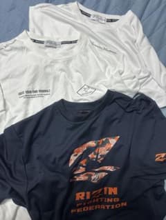 RIZIN 3rd by VANQUISH Tシャツ 3枚セット XL 朝倉未来 - メルカリ