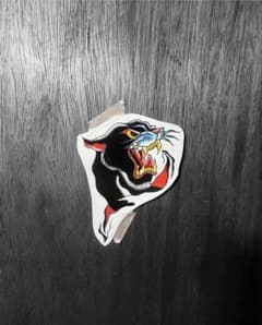 タトゥーフラッシュ 「panther」②原画 / アメリカントラディショナルのサムネイル