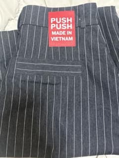 PUSH PUSH ストライプ柄 スラックス パンツのサムネイル