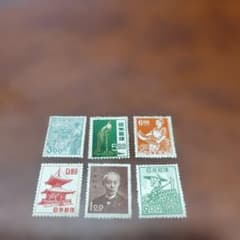 『銭単位切手』送料込　昭和白紙切手コイル7枚　透かし無し 銭単位切手 昭和透かしなし6点セット - メルカリ