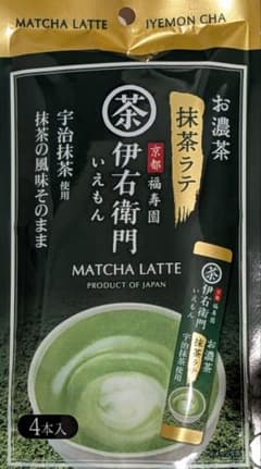 伊右衛門 お濃茶抹茶ラテスティック 4本入×6袋 - メルカリ