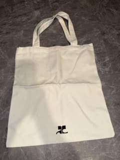 courrèges エコバッグ ホワイトのサムネイル