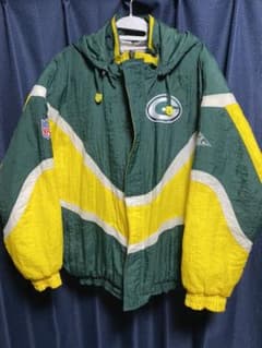 海道ジン様専用【人気】中綿　NFLジャケット　（グリーンベイパッカーズ）90sのサムネイル