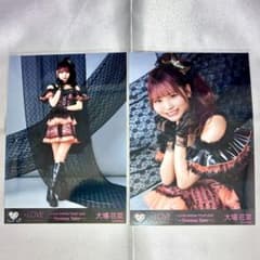 大場花菜　アリーナツアー2025 黒衣装　直筆　チュウ　コメあり 大場花菜 | =LOVEアリーナツアー2025 ❤︎ ツアーファイナル