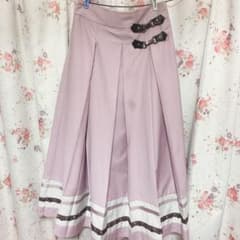 膝丈プリーツスカートのサムネイル