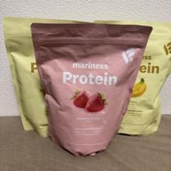mariness Protein ストロベリーミルク バナナ　345gのサムネイル
