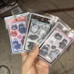mojojojo モジョジョジョ コットンパフィーシールミニキーホルダー 全3種のサムネイル