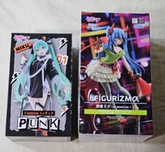 【未開封】初音ミク フィギュア 2体セット タイトー&セガ