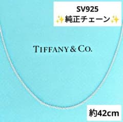 美品✨ティファニー ネックレス チェーンのみ 約42cm PERETTI 925