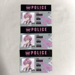 警察ID風カード　ポストカード　CD特典　けちゃ AMPTAK けちゃ 警察ID風カード 特典 - メルカリ