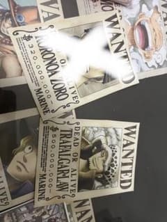 手配書（A4）トラファルガー・D・ワーテル・ロー　ロロノア・ゾロのサムネイル