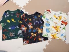 ポケモン 長袖カットソー 3点セットのサムネイル
