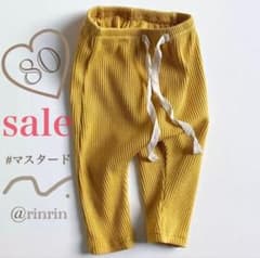 リブ　レギンス　リブパンツ　ベビー　♡ 男の子　女の子　ストレッチ パンツのサムネイル