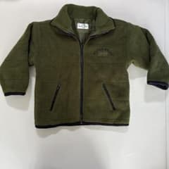 enrico alloni フリースジャケット カーキ キッズアウター95cm - 5