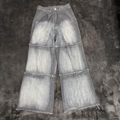 Alfred Alex フレンジデニムパンツのサムネイル
