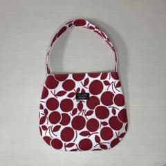 ハンドメイド ワンハンドルバッグ さくらんぼ柄のサムネイル