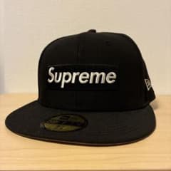 Supreme New Era キャップ ブラック 7 5/8のサムネイル