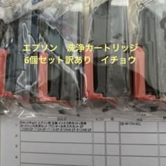 EPシリーズ イチョウ　洗浄インクカートリッジ +互換カートリッジ4個オマケのサムネイル