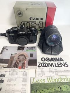 Canon AE-1 PROGRAM 本体 Osawaレンズ付 動作未確認 - メルカリ