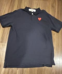 PLAY COMME des GARÇONS ポロシャツ ネイビー XXL - メルカリ