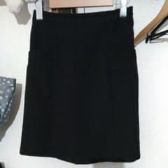 タイトスカート黒　膝丈のサムネイル