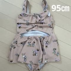 ベビー 水着 女の子 ワンピース フタフタ 95㎝のサムネイル