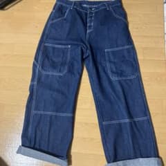 MANFINITY デニム ペインターパンツ ワイドシルエットのサムネイル