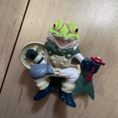 クロノ•トリガー カエル ミニフィギュア キーホルダー1995年製BANDAI