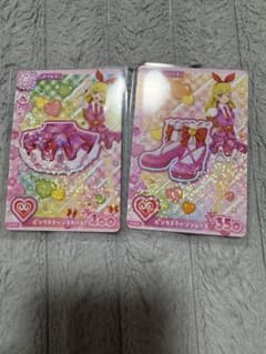 アイカツ ピンクステージスカート シューズ カードのサムネイル
