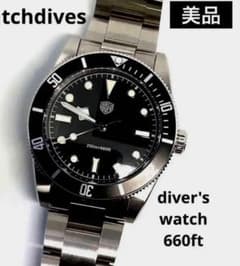 美品 Watchdivesdiver's サファイア 200m スイープ運針のサムネイル