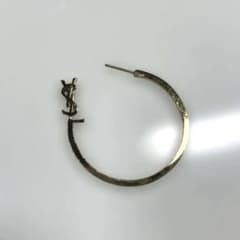 sk/4.5/10=YSL ゴールド フープピアス - メルカリ