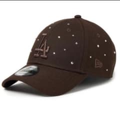 9FORTY ロサンゼルス・ドジャース ラインストーン バーントウッド 新品 9FORTY ロサンゼルス・ドジャース ラインストーン バーントウッド 新品