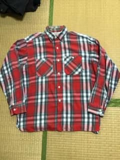 60s winter King マチネル　ビンテージ　ネルシャツ　古着　xlのサムネイル