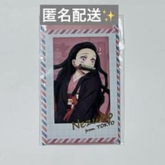 鬼滅の刃　hiroma お楽しみくじ　チェキ風ブロマイド　竈門禰豆子