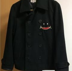 up smile メンズ Pコート M ブラックのサムネイル