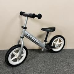 Silver STRIDER 12 Classic Balance Bike (Pedal-less, Toddler Size)