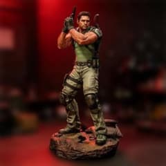 クリス・レッドフィールド バイオハザード 1/7 ガレージキット 未塗装