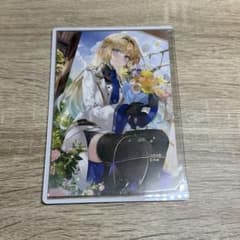 藍沢エマ 誕生日記念2023 限定箔押しポストカードのサムネイル