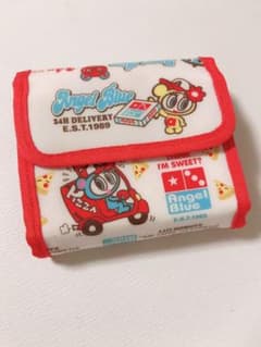 【お値下げ】エンジェルブルー　折り財布のサムネイル